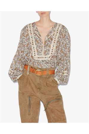 Blusa in voile di cotone MARANT ÉTOILE | HT0024FBC1J04E23EC